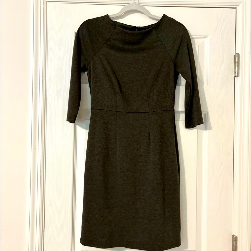 The Limited Gray Career Dress 3/4 Sleeve